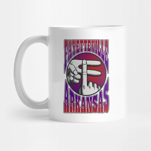 Fayetteville Hand (no distress, front only) by rt-shirts